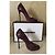 Décolleté Dsquared2 in pelle viola scuro - vista 7