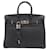 Hermès Birkin 25 Negro Cuero  ref.1429243