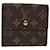 LOUIS VUITTON Monogram Portefeuille Elise Trifold Wallet M61654 LV Auth 78865 Toile Monogramme  ref.1429464