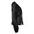 Strenesse, blouse nera trasparente con bottoni rotondi Nero - vista 2