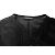 Strenesse, blouse nera trasparente con bottoni rotondi Nero - vista 6