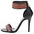 Sandali con zip Alexander McQueen Nero