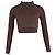 Maglione Corto Jacquemus La Maille Bormio in Lana Marrone