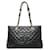 Chanel Caviar Skin Chain Tote Bag in Very Good Condition Black Leather  ref.1429745