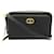 Dior Caro Double Pouch Shoulder Bag Leather Shoulder Bag in Very Good Condition Black  ref.1429757