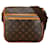 Bolsa mensageiro Louis Vuitton Monogram Bosphore PM M40106 em boas condições Marrom Plástico  ref.1429795