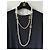 Coco Crush Collana di Perle Chanel Classica Extra Lunga A21 Crociera 100 Anni di Anniversario D'oro - vista 15