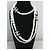 Coco Crush Collana di Perle Chanel Classica Extra Lunga A21 Crociera 100 Anni di Anniversario D'oro - vista 8
