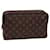 Louis Vuitton Trousse de Toilette Brown Cloth  ref.1430100