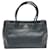 Executive Chanel-Manager Schwarz Leder