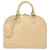 Louis Vuitton Alma Beige Patent leather  ref.1430185