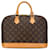 Louis Vuitton Brown Monogram Alma PM Cloth  ref.1430274