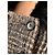 Abrigo de lana Louis Vuitton con cuello de piel desmontable Gris 40FR - vista 3