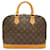 Louis Vuitton Alma Castaño Lienzo  ref.1430424