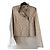 Yves Saint Laurent Gesteppte Lammleder Bikerjacke Beige - Ansicht 4