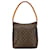 Louis Vuitton Looping GM Brown Cloth  ref.1430908