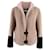 Autre Marque Saks Potts Beige Heidi Rose Shearling Jacket Wool  ref.1430930