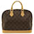 Louis Vuitton Alma Brown Cloth  ref.1431028