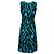 Vestido envolvente Diane von Furstenberg en seda verde Azul Azul claro - vista 3