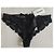 Autre Marque Darjeeling Spitzen Set Schwarz BH und String - Ansicht 3