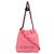 Borsa Chanel Mini Rosa in vitello lucido con hardware arcobaleno 22