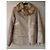 Prada Lammfelljacke mit Fuchsfellkragen beige - Ansicht 11