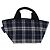 Autre Marque Borsa a mano in nylon Burberrys Nova Check Blue Label Auth yk13111 Blu navy