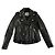 Eleven Paris Biker Lederjacke Schwarz XS