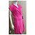 Diane Von Furstenberg Vestido envolvente Folie DvF de crepé de seda Negro Rosa - vista 2