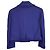 Giacca da sera doppiopetto Miu Miu in lana blu - vista 3