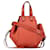 LOEWE Orange Small Hammock Satchel Leather Pony-style calfskin  ref.1432427