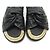 NEUN DIOR ESPADRILLES CANNAGE MD0122 37.5 SCHWARZLEDER + TASCHE - Ansicht 4