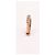 NOVE MONO BOUCLE D'OREILLE VANRYCKE MINI CREOLE PIERCING UFFICIALE T XXS ORO D'oro - vista 4