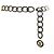 CHANEL GÜRTEL RINGE MEDAILLON LOGO CC 65 BIS 80 CM GOLDMETALL EMAILLE GÜRTEL Golden