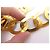 CHANEL GÜRTEL RINGE MEDAILLON LOGO CC 65 BIS 80 CM GOLDMETALL EMAILLE GÜRTEL Golden - Ansicht 8