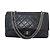 BORSA CHANEL 2.55 MAXI JUMBO IN PELLE QUILTED NERA Nero