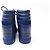 NEUE LOUIS VUITTON POSTMARK 38.5 KALBS- UND PYTHON-WEDGE-SNEAKERS Blau - Ansicht 5