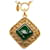 Chanel Chanel Vintage Color Stone Diamond Necklace Gold Plated Metal Necklace in Excellent condition Golden  ref.1432544