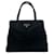 Prada Tessuto Handbag  Canvas Handbag in Very Good Condition Black Cloth  ref.1432600