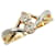 & Other Stories K18YG Yellow Gold Pt900 Platinum Diamond Ring 12 in Excellent Condition Golden Metal  ref.1432634