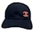 Cappellino da baseball nero Chanel CC con ricamo di perline Coco - vista 2