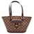 Louis Vuitton Damier Ebene Manosque PM Shoulder Tote Bag Red  ref.1432733