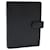 LOUIS VUITTON Epi Agenda MM Day Planner Cover Black R20042 LV Auth yk13039 Leather  ref.1432884