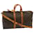 LOUIS VUITTON Monogram Keepall Bandouliere 45 Sac de Boston M41418 LV Auth 77169 Toile Monogramme  ref.1432929