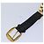 Cintura a catena CHANEL metallo 31.1""" Oro Nero CC Auth bs14988 D'oro - vista 10
