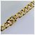 Cintura a catena CHANEL metallo 31.1""" Oro Nero CC Auth bs14988 D'oro - vista 5