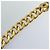 Cintura a catena CHANEL metallo 31.1""" Oro Nero CC Auth bs14988 D'oro - vista 6