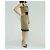 Vestido slip Alberta Ferretti de seda taupe Gris pardo - vista 6