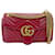 Gucci GG Marmont Bordeaux Leder  ref.1433141