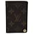 Louis Vuitton Porte carte crédit Pression Toile Marron  ref.1433142